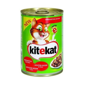 Kitekat Állateledel konzerv KITEKAT macskáknak marhahússal 400g