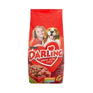 Darling Állateledel száraz DARLING kutyáknak hússal és zöldséggel 15kg
