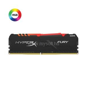 Kingston DIMM memória 16GB DDR4 3600MHz CL17 HyperX Fury RGB (HX436C17FB3A/16)