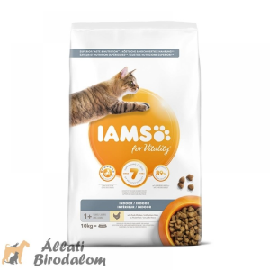 IAMS Cat Adult Indoor csirke 10kg