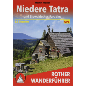 Bergverlag Rother Niedere Tatra und Slowakisches Paradies Rother túrakalauz, Alacsony-Tátra túrakalauz, Alacsony Tátra és Szlovák Paradicsom térképes útikalauz Bergverl