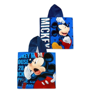 SETINO Disney Mickey mintás kapucnis fürdőponcsó