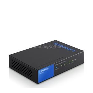 Linksys SMB LGS105 5port 10/100/1000Mbps LAN nem menedzselhető asztali Switch (LGS105-EU-RTL)
