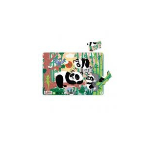 Dodo Keretes Puzzle Háttérrel 21 db - Panda