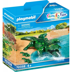 Playmobil Family Fun Aligátor kicsinyeivel 70358
