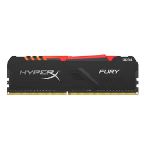 Kingston Memória HYPERX DDR4 16GB 3733MHz CL19 DIMM 1Rx8 (Kit of 2) Fury RGB