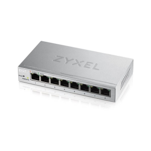 ZyXEL GS1200-8 8 Portos 10/100/1000 Webmanaged Switch (GS1200-8-EU0101F)