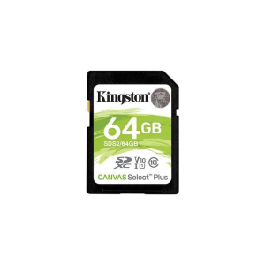 Kingston 64GB SDXC Kingston Canvas Select Plus CL10 memóriakártya (SDS2/64GB)