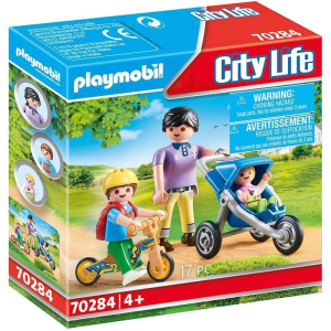 Playmobil City Life Anyuka gyerekekkel 70284