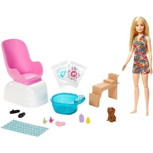 Mattel Barbie feltöltödés - Körömstúdió játékszett