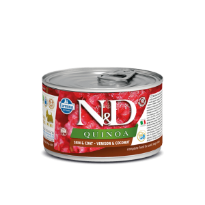 N&D Dog Quinoa Adult Mini Szarvas&Kókusz 140g