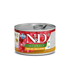 N&D Dog Quinoa fürj&kókusz 140g