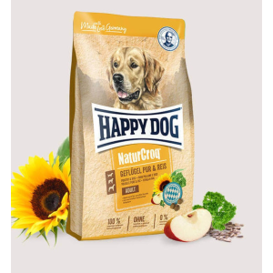 Happy Dog NaturCroq Poultry & Rice 1 kg. Kutyatáp