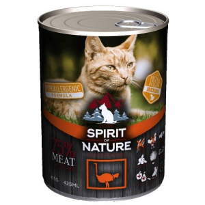 Spirit of Nature Spirit of Nature Hypoallergenic CAT (Ostrich/Strucc) 415g