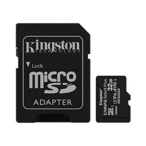 Kingston 32GB microSDHC Kingston Canvas Select Plus CL10 memóriakártya + adapter (SDCS2/32GB)