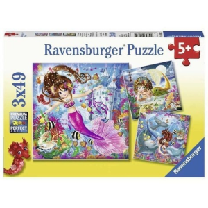 Ravensburger : Sellők 3 x 49 darabos puzzle
