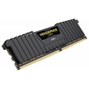 Corsair 16GB 3000MHz DDR4 RAM Corsair Vengeance LPX black CL16 (1x16GB) (CMK16GX4M1D3000C16)