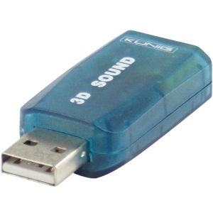 König USB-s hangkártya adapter