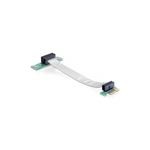 DELOCK 41839 Riser card PCI Express x1 with flexible cable left insertion