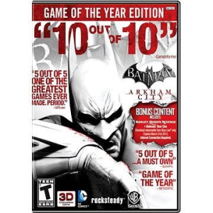 Warner Bros Batman: Arkham City Game of the Year Edition