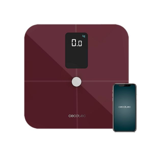 Cecotec Digitális Fürdőszoba Mérleg Cecotec Surface Precision 10400 Smart Healthy Vision Gesztenyebarna