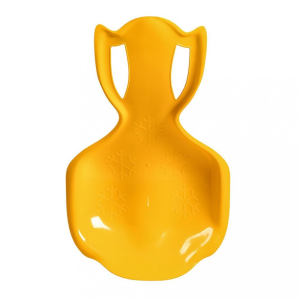 BAYO Gyerek műanyag hócsúszka popsi szánkó BAYO COMFORT LINE XL sárga