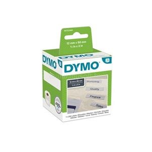 DYMO Etikett, LW nyomtatóhoz, 12x50 mm, 220 db etikett (S0722460)