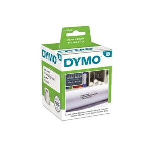 DYMO Etikett, LW nyomtatóhoz, tartós, 36x89 mm, 260 db etikett (S0722400)