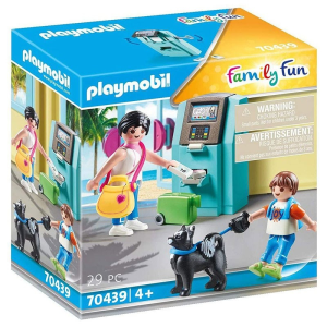 Playmobil Family Fun Turista pénzautomatával 70439
