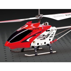  Syma 107G beltéri, távirányítós helikopter, 3 csatorna, nagy sebesség dupla rotor 203 mm-es méret