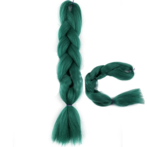 CODA S Hair Jumbo Braid Műhaj 120cm,100gr/csomag - Sötétzöld