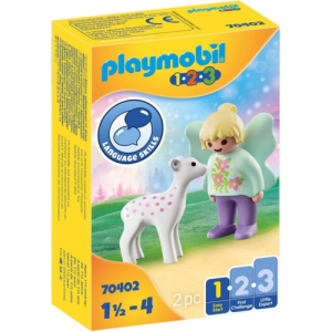Playmobil 1.2.3 tündér és őzike 70402