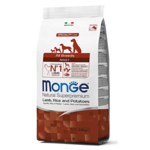 Gemon ( Monge ) Monge Dog Speciality line All Breeds Adult Bárány, Rizs ,Burgonya, 15kg