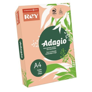 REY Adagio színes másolópapír, intenzív barack, A4, 80 g, 500 lap/csomag (code 55)