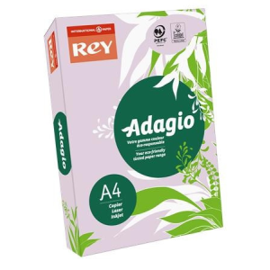 REY Adagio színes másolópapír, intenzív lila, A4, 80 g, 500 lap/csomag (code 28)