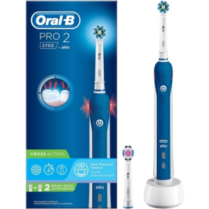 Oral-B Oral-B PRO 2 2700 Blue CrossAction elektromos fogkefe