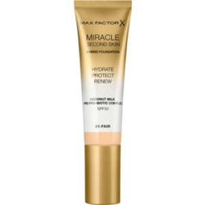 Max Factor Miracle Second Skin hidratáló krémes make-up SPF 20 árnyalat 01 Fair 30 ml