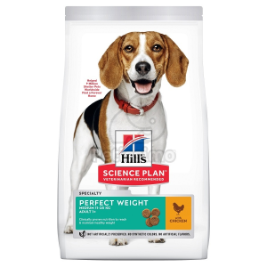 Hill's Hill's Science Plan Adult Perfect Weight Medium száraz kutyatáp 2 kg