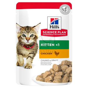 Hill's Science Plan Kitten macskatáp - alutasakos 12 x 85 g