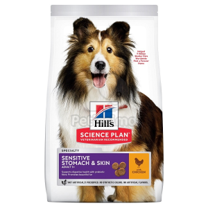 Hill's Hill's Science Plan Sensitive Stomach & Skin száraz kutyatáp 14 kg