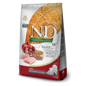 N&D N&D Ancestral Grain Dog Puppy Medium & Maxi Chicken & Pomegranate 2,5 kg