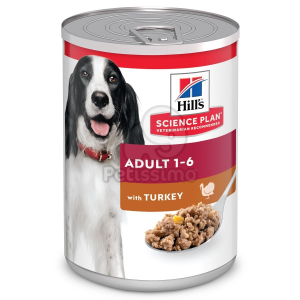 Hill's Hill's Science Plan Adult kutyatáp, pulyka - konzerv 370 g