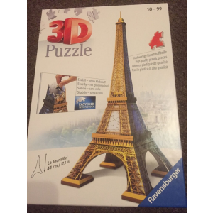Ravensburger Puzzle Eiffel-torony puzzle - 224 db-os 3D puzzle Ravensburger (125562)