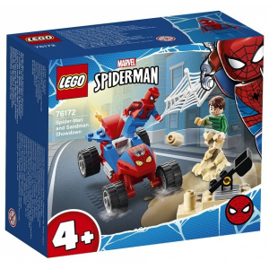 LEGO Marvel Spiderman Pókember és Sandman leszámolása (76172)