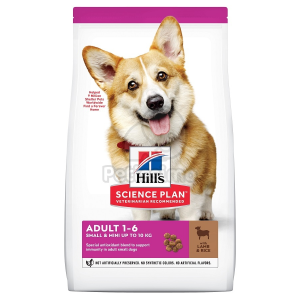 Hill's Hill's Science Plan Adult Small & Mini száraz kutyatáp, bárány és rizs 1,5 kg
