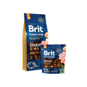 Brit Premium By Nature Adult Medium 3 kg