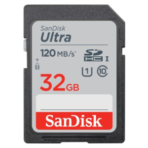 Sandisk SDHC Ultra kártya 32GB 120MB/s CL10 UHS-I (186496)