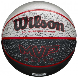 Wilson Kosárlabda Wilson MVP Elite gumi 7-es méret ezüst-fekete-piros