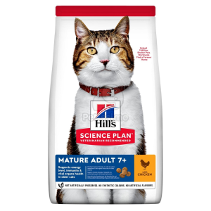 Hill's Hill's Science Plan Mature Adult 7+ száraz macskatáp 1,5 kg
