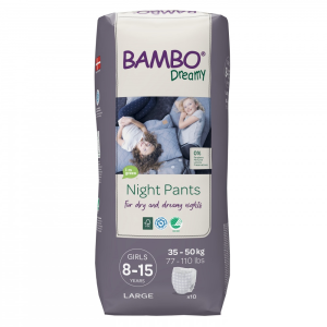 Bambo Nature Bambo Dreamy éjszakai pelenka, Lány 35-50 kg,10db